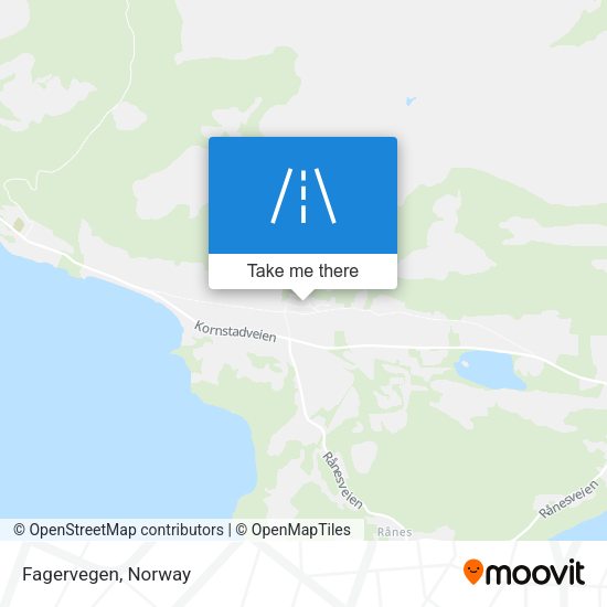 Fagervegen map