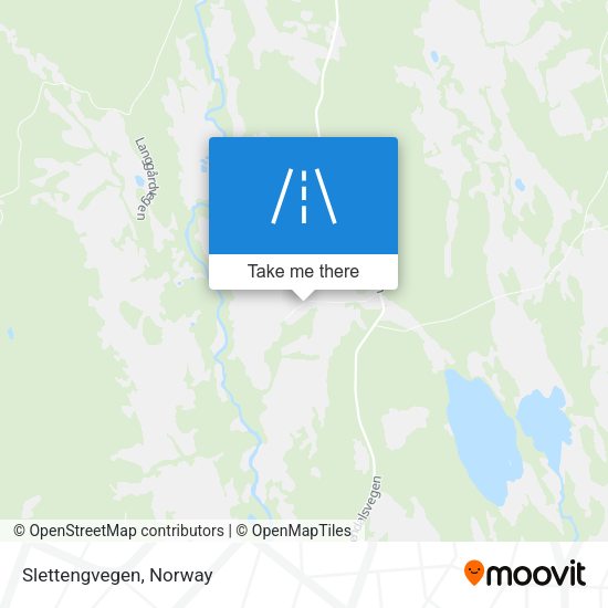 Slettengvegen map