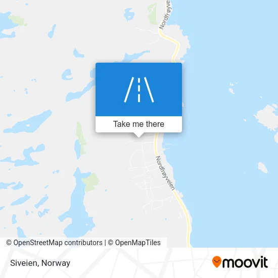 Siveien map