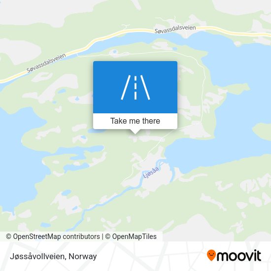 Jøssåvollveien map