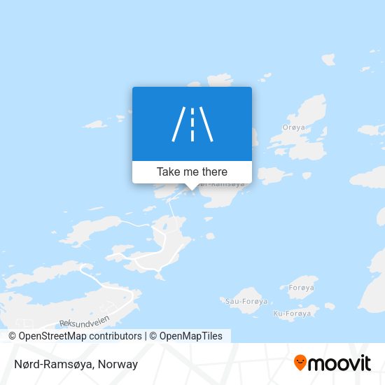 Nørd-Ramsøya map