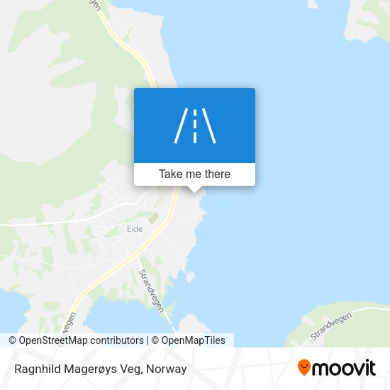 Ragnhild Magerøys Veg map