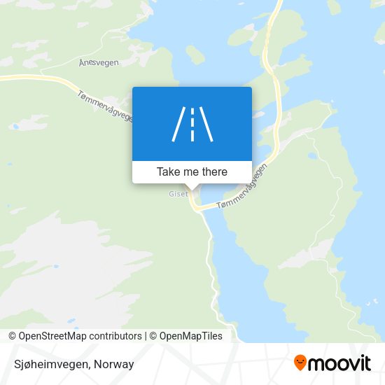 Sjøheimvegen map