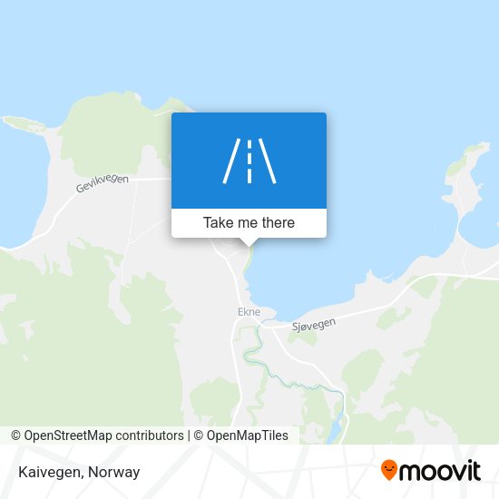 Kaivegen map