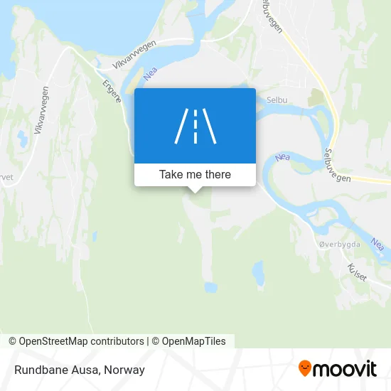 Rundbane Ausa map