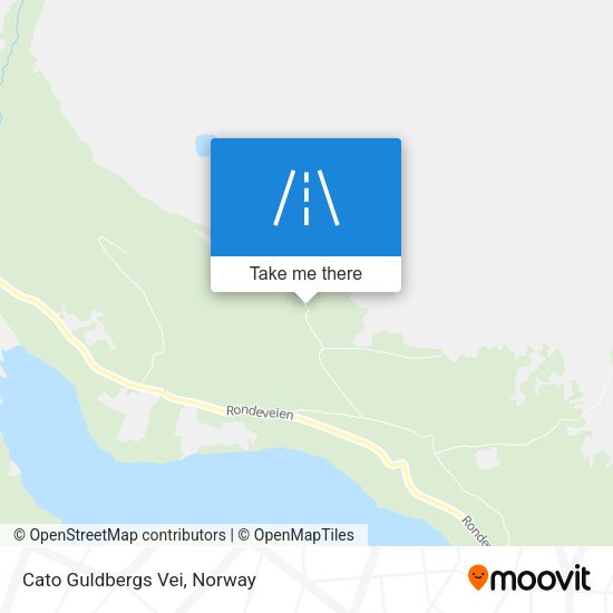 Cato Guldbergs Vei map