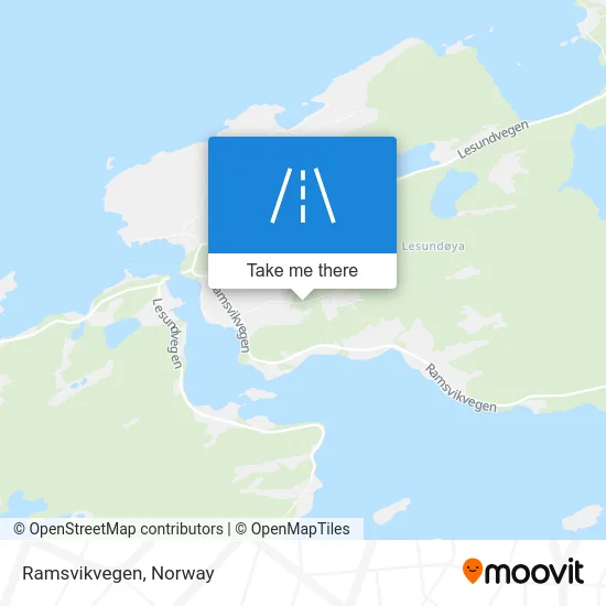 Ramsvikvegen map