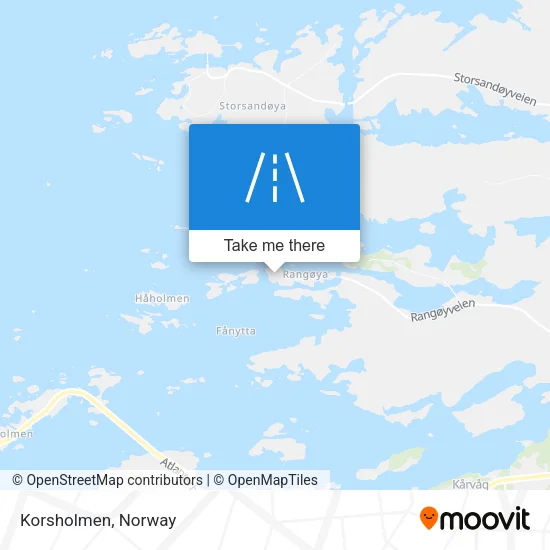Korsholmen map