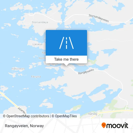 Rangøyveien map