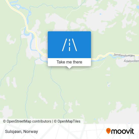 Sulsjøan map