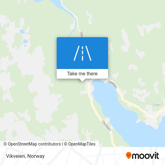 Vikveien map