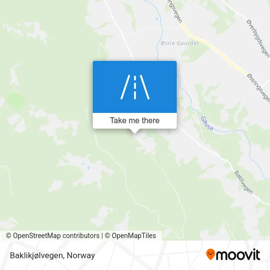 Baklikjølvegen map