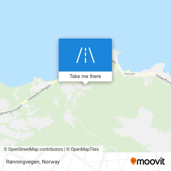 Rønningvegen map