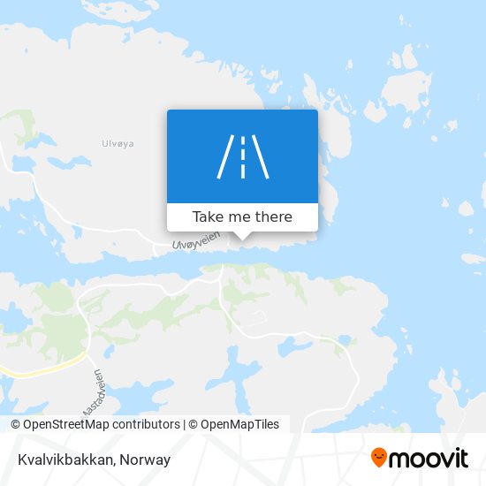 Kvalvikbakkan map