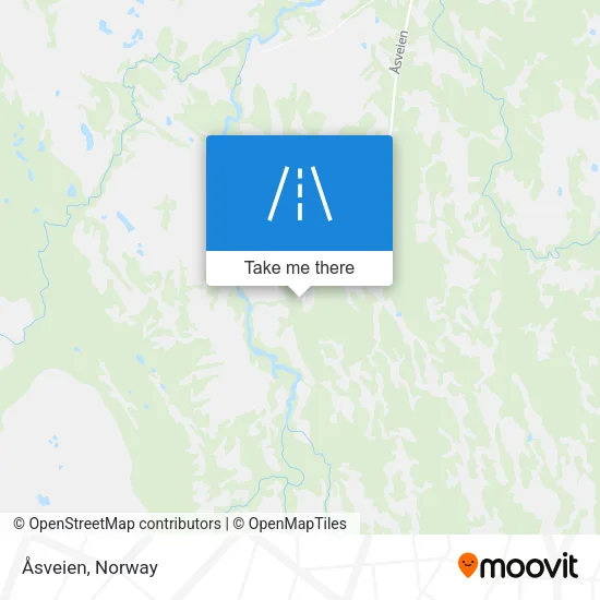 Åsveien map