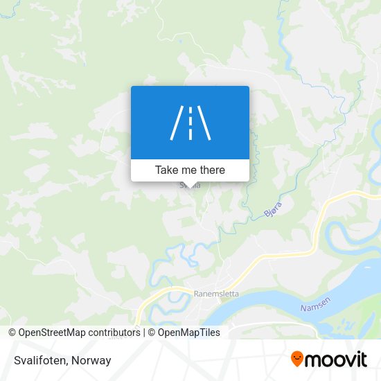 Svalifoten map