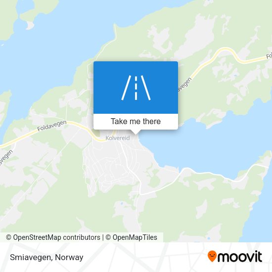 Smiavegen map