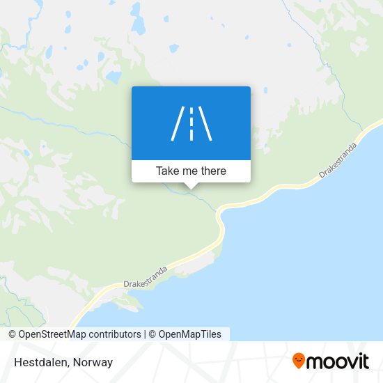 Hestdalen map