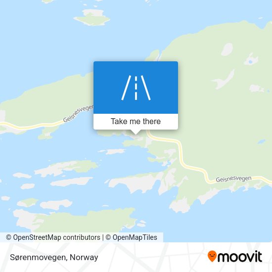 Sørenmovegen map