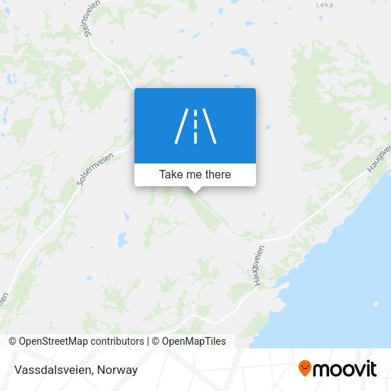 Vassdalsveien map