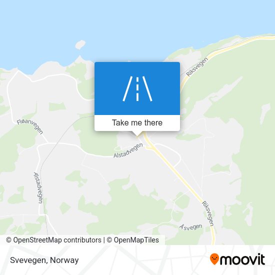 Svevegen map