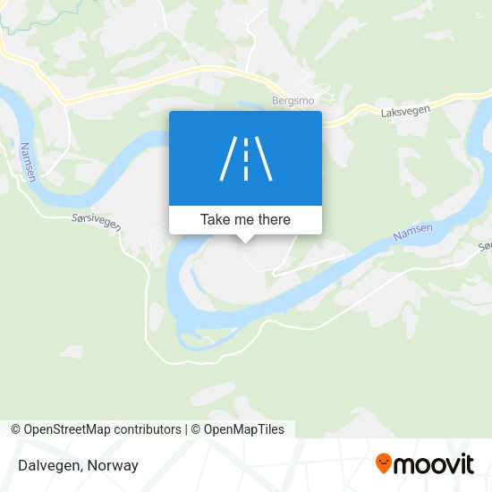 Dalvegen map