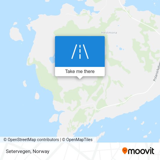 Setervegen map