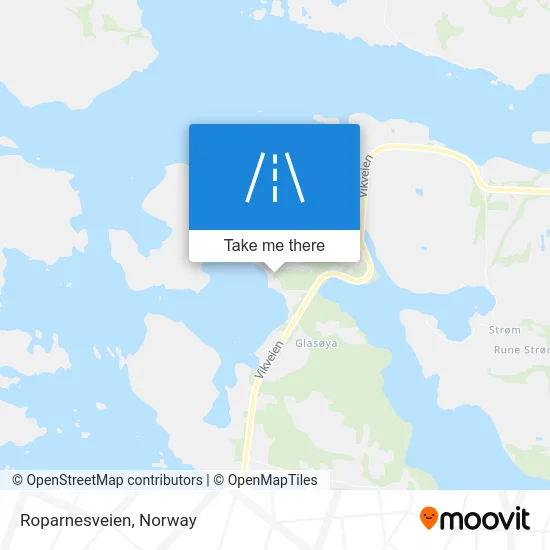 Roparnesveien map