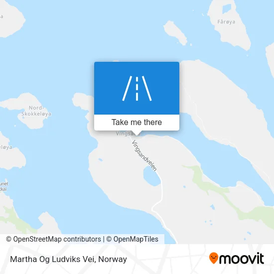 Martha Og Ludviks Vei map