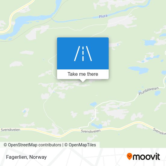 Fagerlien map