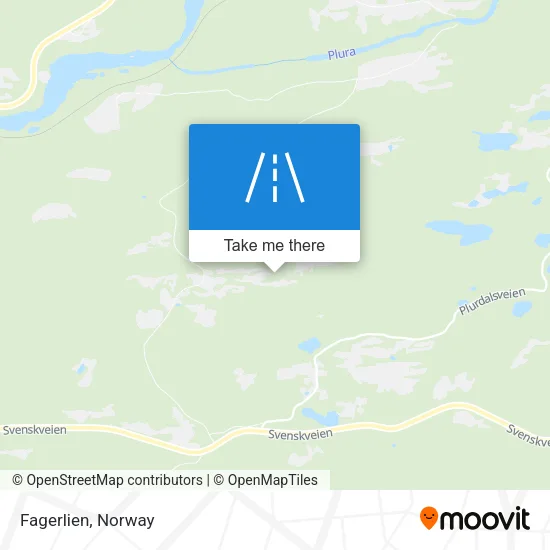 Fagerlien map