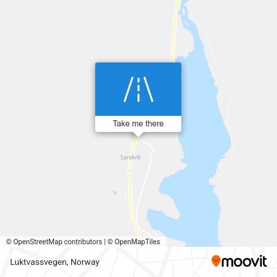 Luktvassvegen map