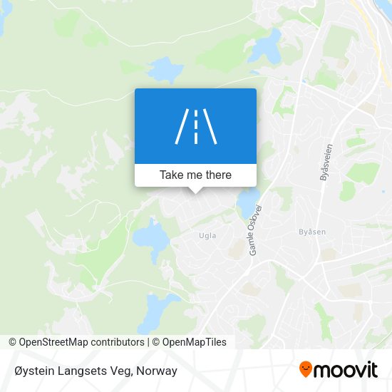 Øystein Langsets Veg map