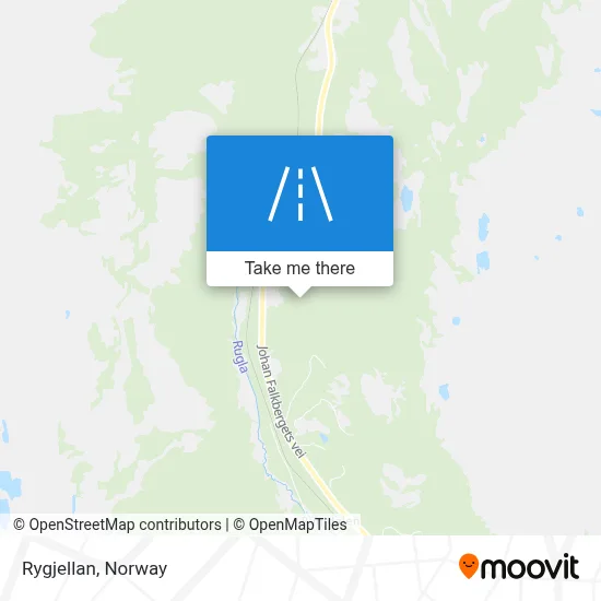 Rygjellan map