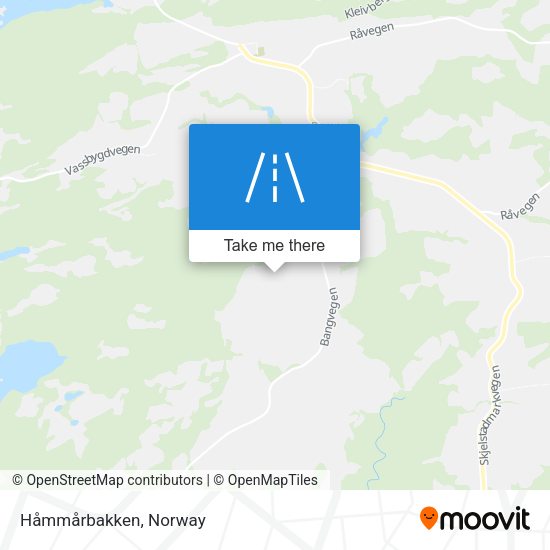 Håmmårbakken map