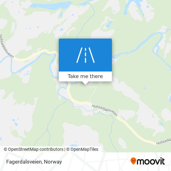 Fagerdalsveien map