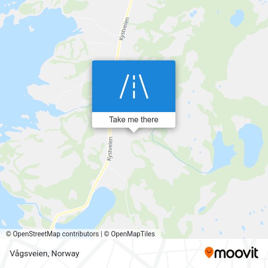 Vågsveien map