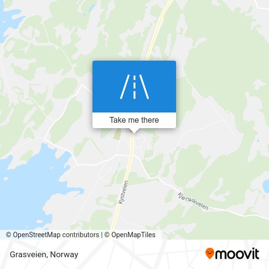 Grasveien map