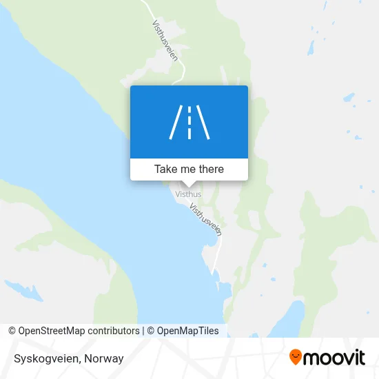 Syskogveien map