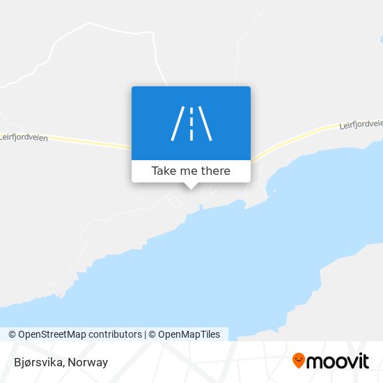 Bjørsvika map