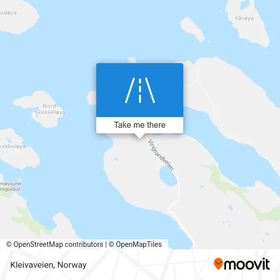 Kleivaveien map