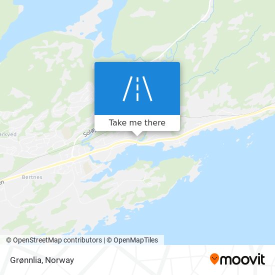 Grønnlia map