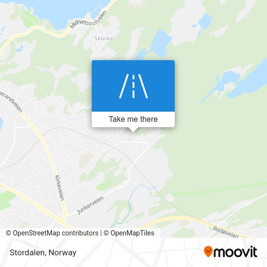 Stordalen map