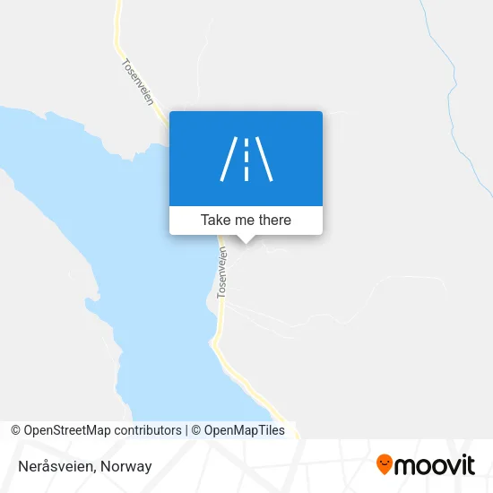 Neråsveien map