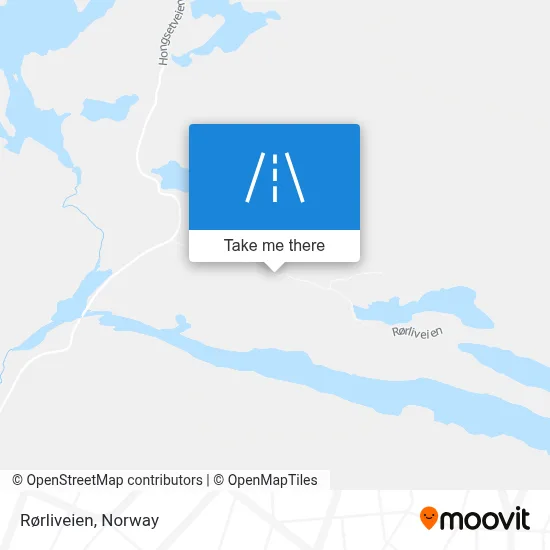 Rørliveien map