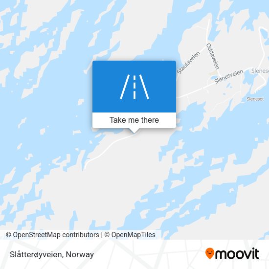 Slåtterøyveien map