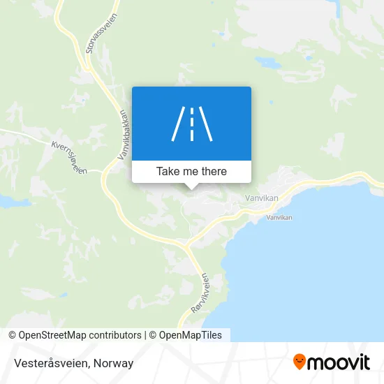 Vesteråsveien map