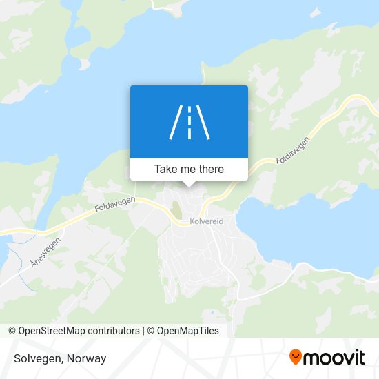 Solvegen map