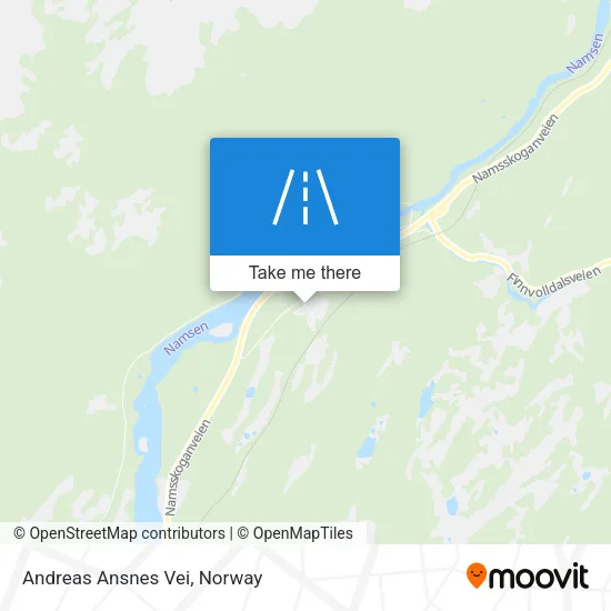 Andreas Ansnes Vei map