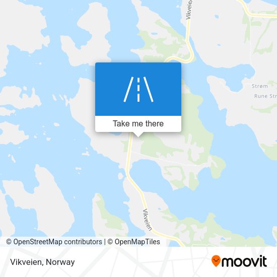 Vikveien map